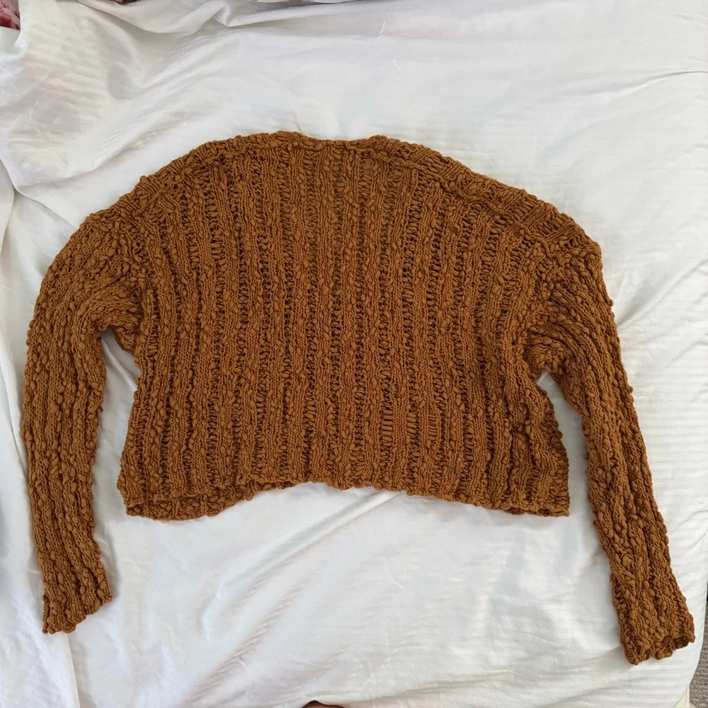 Free People Beach Comber V-Neck Sweater - Picture 5 of 7